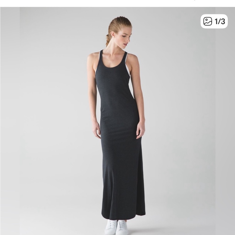 lululemon athletica Backless Teal Dress(teal)